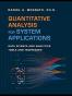 Quantitative Analysis for System Applications